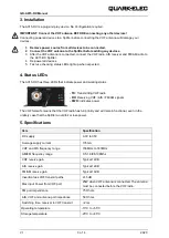 Preview for 3 page of Quark-Elec QK-A015-RX Manual