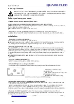 Preview for 3 page of Quark-Elec QK-A028 Manual