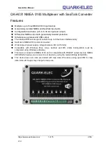 Quark-Elec QK-A031 Manual preview