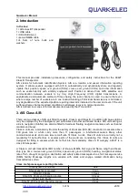 Preview for 3 page of Quark-Elec QK-A042T Manual