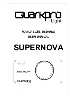 Quarkpro Light supernova User Manual preview