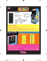 Preview for 2 page of Quarter Arcades MS PAC-MAN Instruction Manual