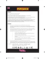 Preview for 8 page of Quarter Arcades Pac-Man Instruction Manual