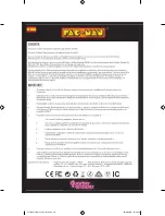 Preview for 10 page of Quarter Arcades Pac-Man Instruction Manual