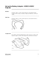 Preview for 11 page of Quartet Battery Adapter Owner'S Manual