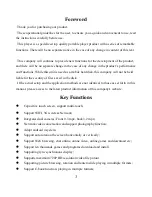 Preview for 3 page of Quasar Allview TX1 User Manual