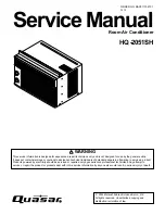 Quasar HQ-2051SH Service Manual предпросмотр