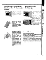 Предварительный просмотр 21 страницы Quasar HQ-2141RH Installation And Operating Instructions Manual