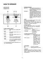 Preview for 4 page of Quasar HQ-2181GH Operating Instructions Manual