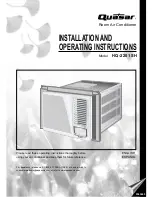 Quasar HQ-2201SH Install And Operation Instructions preview