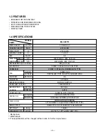 Preview for 3 page of Quasar HQ-2243TH,LWC081 Service Manual