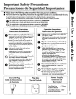 Preview for 5 page of Quasar HQ2200PH Installation And Operating Instructions Manual