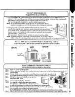 Preview for 9 page of Quasar HQ2200PH Installation And Operating Instructions Manual