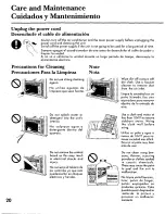 Preview for 20 page of Quasar HQ2200PH Installation And Operating Instructions Manual