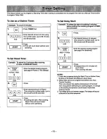 Preview for 13 page of Quasar MQS1085 Operating Instructions Manual