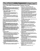 Preview for 6 page of Quasar MQS1095 Operating Instructions Manual