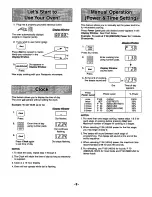 Preview for 10 page of Quasar MQS1095 Operating Instructions Manual