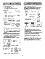 Preview for 11 page of Quasar MQS1095 Operating Instructions Manual