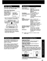 Preview for 27 page of Quasar OmniVision VHQ-400 User Manual