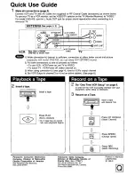 Preview for 36 page of Quasar OmniVision VHQ-400 User Manual