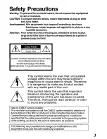 Preview for 3 page of Quasar OmniVision VHQ-40M User Manual