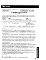 Preview for 41 page of Quasar Omnivision VHS VV-1330S Operating Instructions Manual