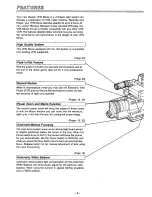 Предварительный просмотр 6 страницы Quasar Palmcorder VM-11 User Manual