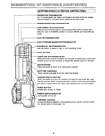 Preview for 10 page of Quasar Palmcorder VM-11 User Manual