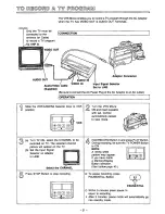 Preview for 22 page of Quasar Palmcorder VM-11 User Manual