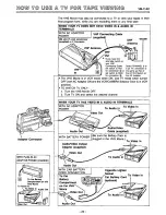 Preview for 23 page of Quasar Palmcorder VM-11 User Manual