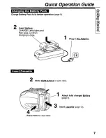 Preview for 7 page of Quasar Palmcorder VM-D100 User Manual