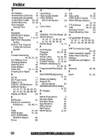 Preview for 50 page of Quasar Palmcorder VM-D100 User Manual