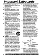 Предварительный просмотр 4 страницы Quasar Palmcorder VM-D101 User Manual