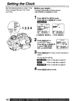 Предварительный просмотр 12 страницы Quasar Palmcorder VM-D101 User Manual