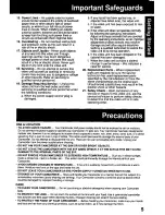 Preview for 5 page of Quasar Palmcorder VM-D52 User Manual