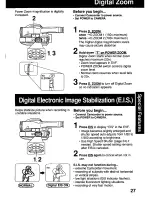 Preview for 27 page of Quasar Palmcorder VM-D52 User Manual