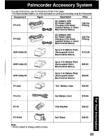 Preview for 33 page of Quasar Palmcorder VM-D52 User Manual