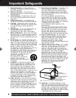 Предварительный просмотр 4 страницы Quasar Palmcorder VM-L152 Operating Instructions Manual