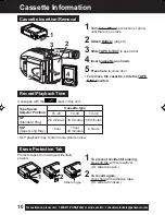 Предварительный просмотр 10 страницы Quasar Palmcorder VM-L152 Operating Instructions Manual