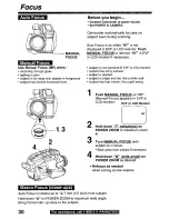 Preview for 30 page of Quasar Palmcorder VM-L450 User Manual