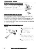 Preview for 44 page of Quasar Palmcorder VM-L450 User Manual