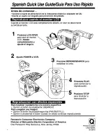 Preview for 56 page of Quasar Palmcorder VM-L450 User Manual