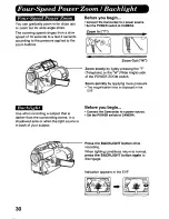 Preview for 30 page of Quasar Palmcorder VM-L458 User Manual