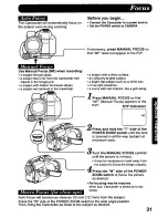 Preview for 31 page of Quasar Palmcorder VM-L458 User Manual