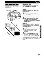 Preview for 33 page of Quasar Palmcorder VM-L458 User Manual