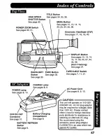 Preview for 47 page of Quasar Palmcorder VM-L458 User Manual