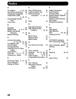 Preview for 48 page of Quasar Palmcorder VM-L458 User Manual