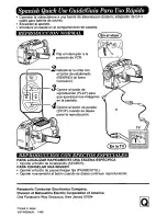 Preview for 52 page of Quasar Palmcorder VM-L458 User Manual