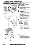 Preview for 24 page of Quasar Palmcorder VM-L459 User Manual