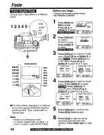 Preview for 34 page of Quasar Palmcorder VM-L459 User Manual